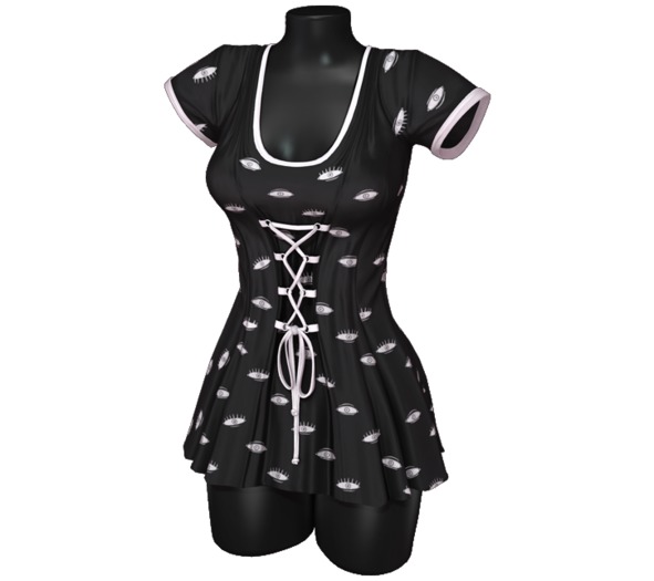Sweet Thing. Elisa Corset Dress - Eyez On U (Maitreya, Hourglass, Isis, Freya)