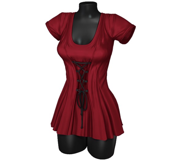 Sweet Thing. Elisa Corset Dress - Scarlet (Maitreya, Hourglass, Isis, Freya)