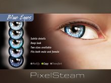 [PixelSteam] Blue Eyes