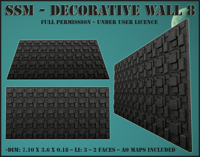 SSM - Decorative Wall 8