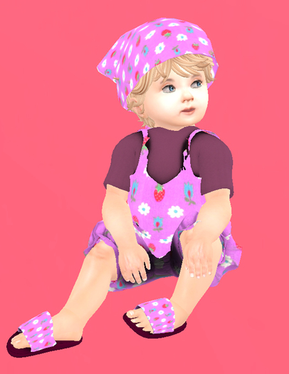 Lexxie TOTSIPOP! Flowers Jumper BABY