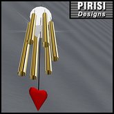 PIRISI - Wind Chimes - Gold