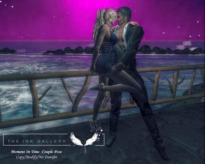 Ink Gallery Moment In Time - Couple Pose