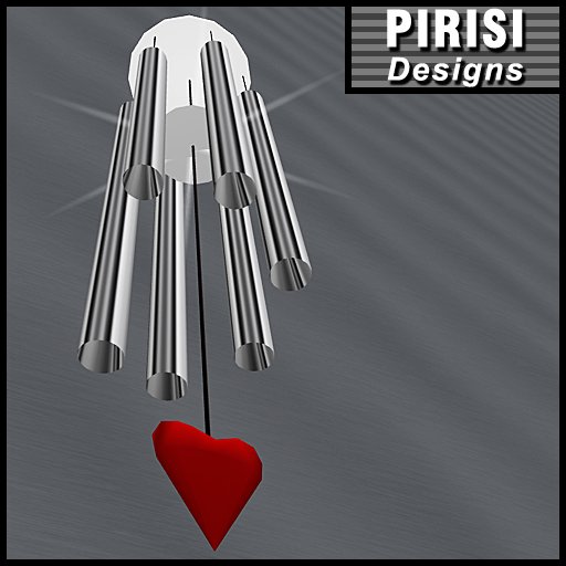 PIRISI - Wind Chimes - Silver