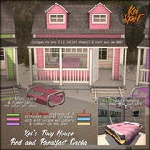 12. Kei's Tiny House B&B Hanging Bed (peach)