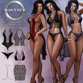 #24 [RARE] JUSTICE / LIV SKIRT - BLACK - MAITREYA