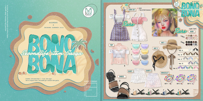 `M.BIRDIE / BonoBona look. Top7 Maitreya