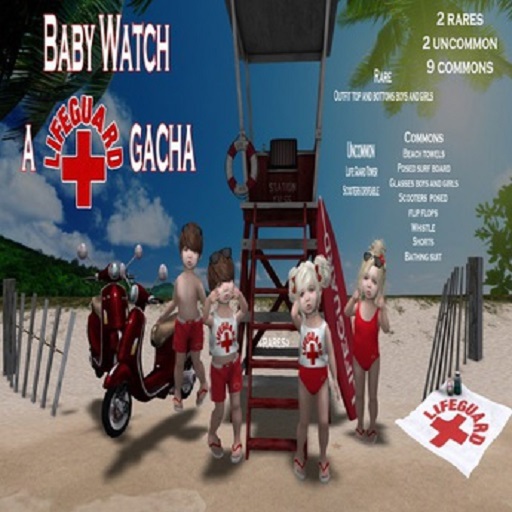 {SC} LifeGuard Gacha -  Outfit Girls TDB RARE