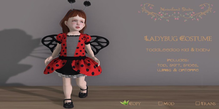 Neverland - Ladybug Costume - TD