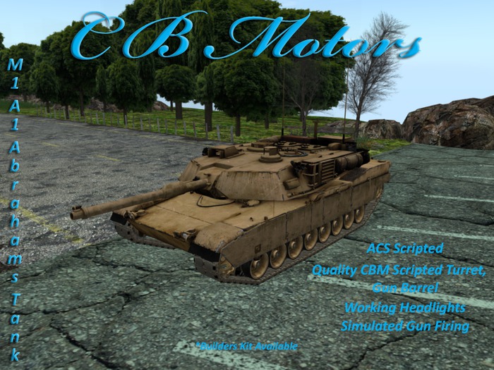 CBM M1 A1 Abrahams Tank