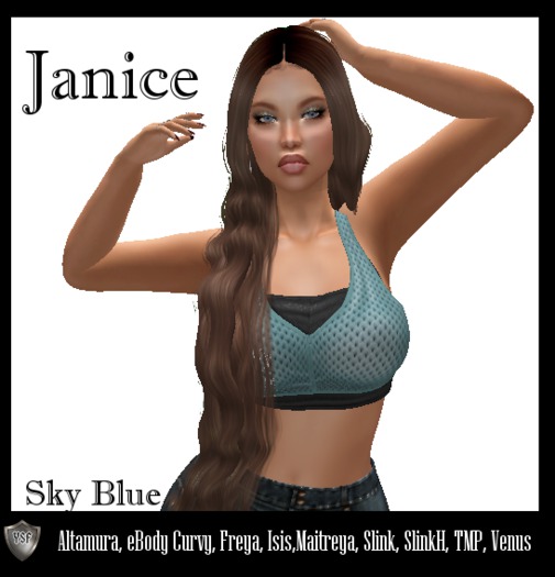 {YSF} Janice Sky Blue