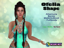 Ofelia Shape for Altamura Bento EMANUELLE Fullbody