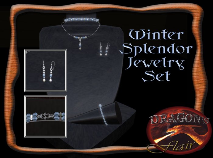Dragon's Flair Winter Splendor Jewelry Set