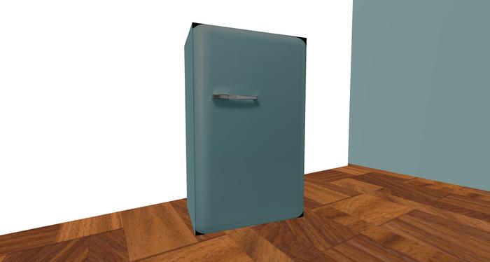 GP Fridge 7 - 50s Teal - Only 2LS GIVEAWAY PRICE