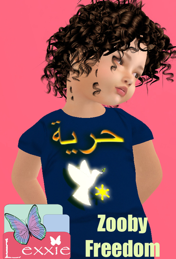 Lexxie Zooby Child Freedom Shirt HUD