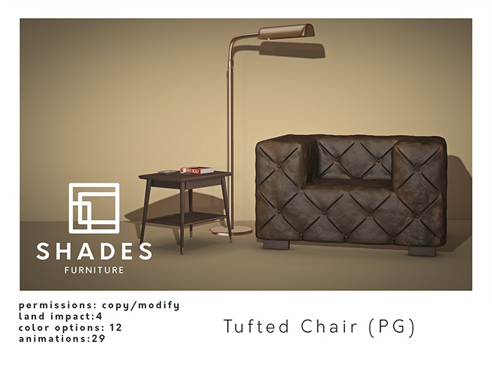 SHADES - Tufted Chair PG [wear]