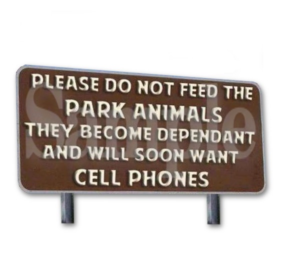SIGN - Animal Cell Phones