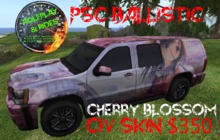 RP & RIDES  PSC cherryblossom ballistic skin delivery