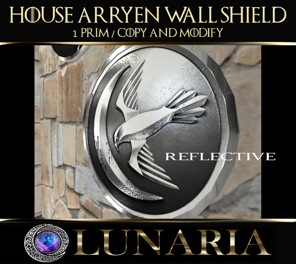 GoT Shield - House Arryn - boxed