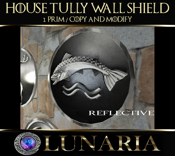 GoT Shield - House Tully - boxed