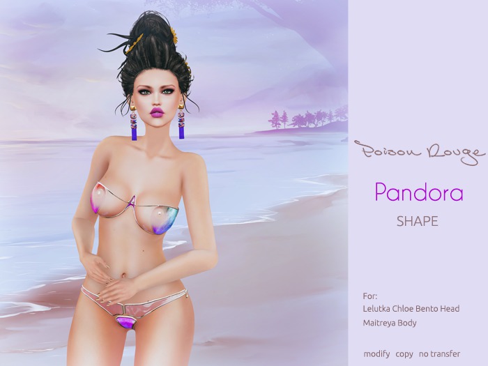Poison Rouge  Pandora Shape