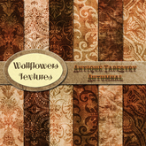 *Wallflowers* Antique Tapestry 3 - Autumnal
