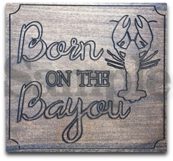 Second life marketplace sign born on the bayou
