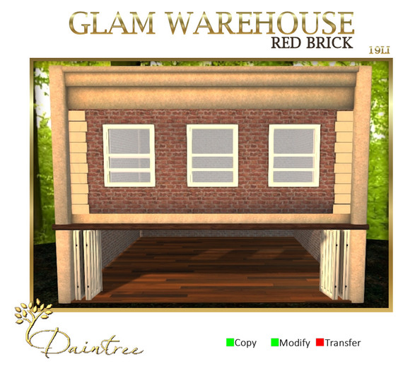 Dain:. Glam Warehouse Red Brick [ADD ME]