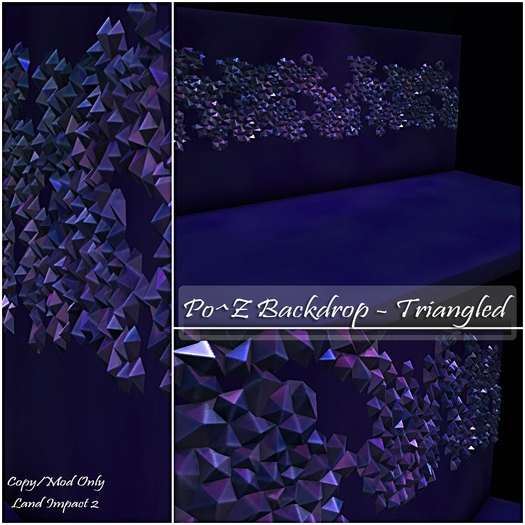 Po^Z Backdrop - Triangled