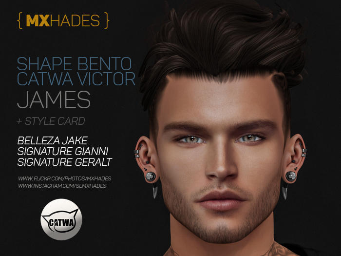 JAMES SHAPE BENTO CATWA VICTOR - MXHADES