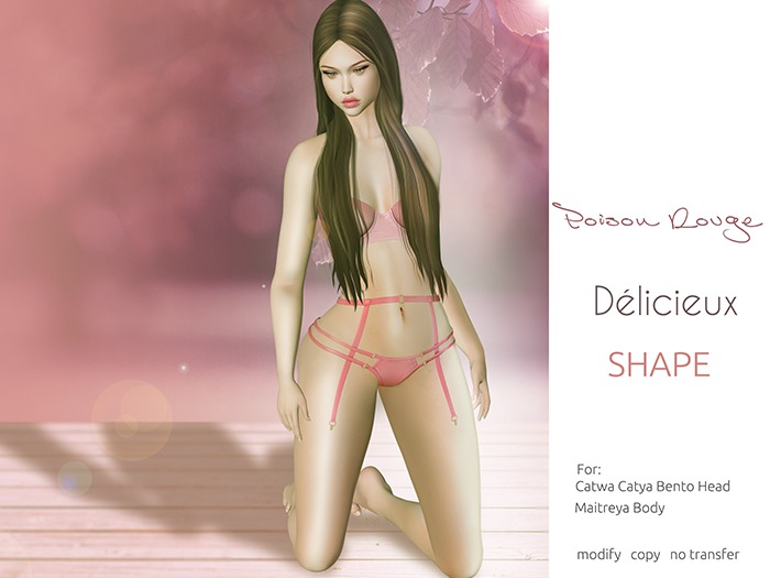 Poison Rouge  Delicieux Shape