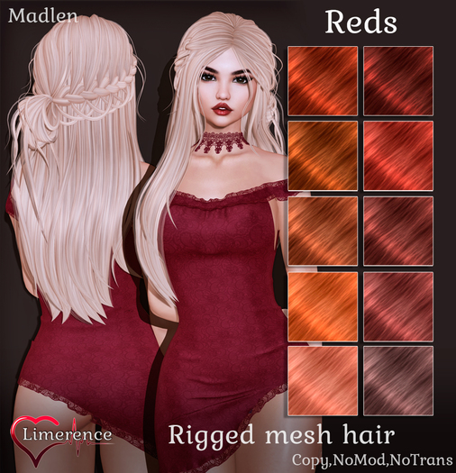 {Limerence} Madlen hair-Reds