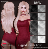 {Limerence} Madlen hair-B&W