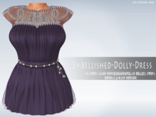 iS Embellished Dolly Dress ROYAL