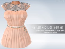 iS Embellished Dolly Dress PEACH