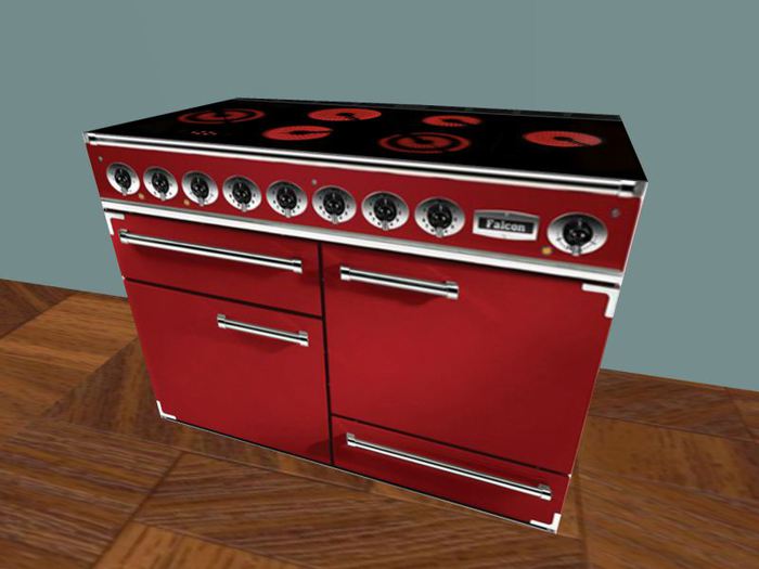 GP Cooker Multi Range - RED - only 1 prim 