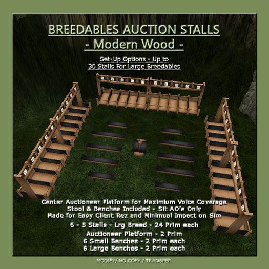 Breedables Auction Stalls-Mod