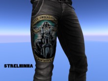 UNPACK pants man moto