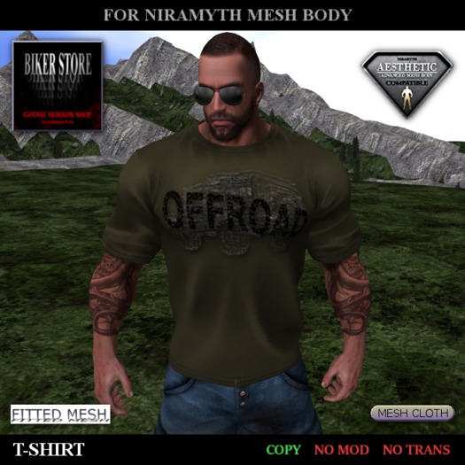 #Aesthetic T-SHIRT "OFFROAD"
