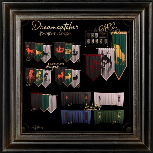 +Dreamcatcher+ Banner drape RARE 01