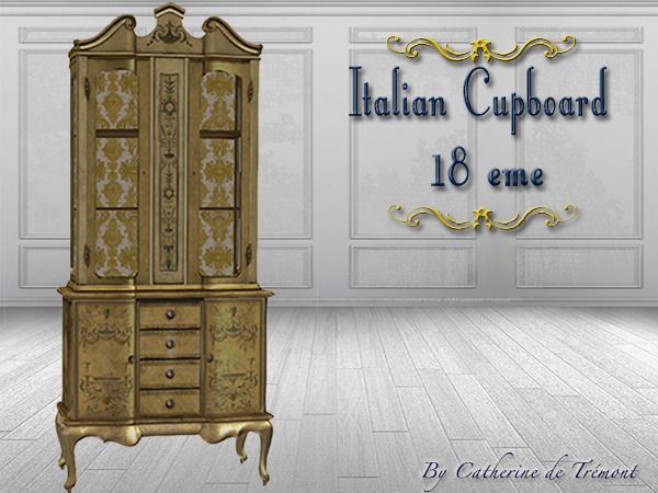 "CdT"Italian Cupboard 18 eme