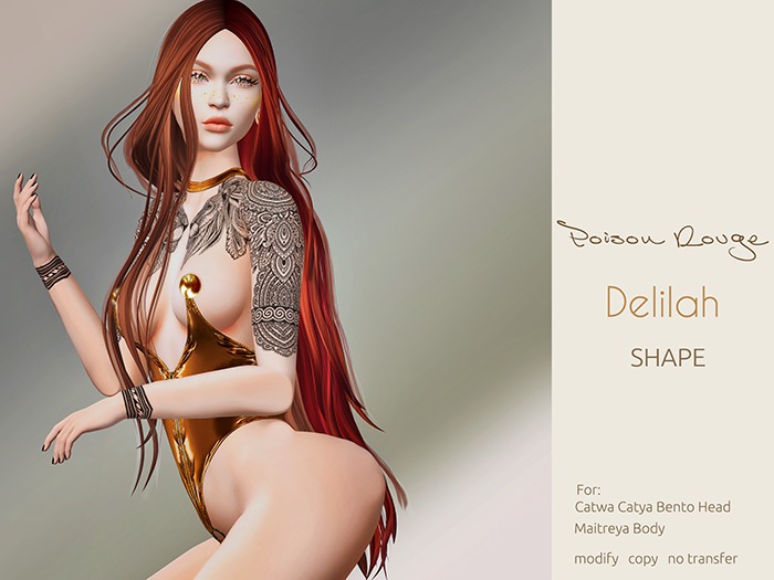 Poison Rouge  Delilah Shape