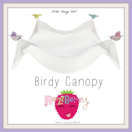 RazzBerry Inc. Birdy Canopy BOXED