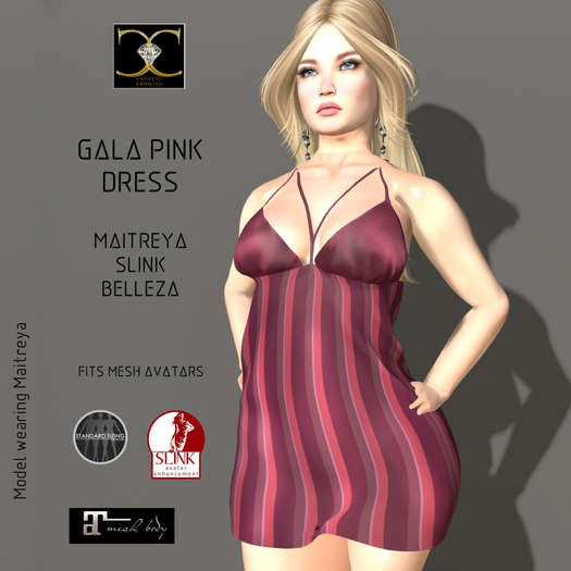 GALA PINK DRESS