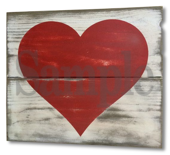 WALL ART - Wooden Heart