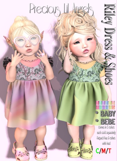 PLA - Riley Dress & Cloggs (Purple)