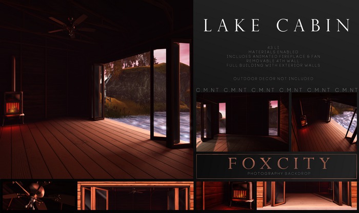 FOXCITY. Photo Booth - Lake Cabin