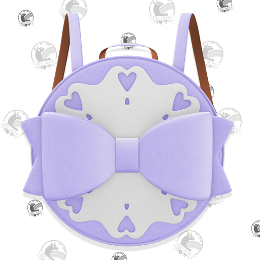 Blah. (My Doki Doki - Bow Backpack) Violet