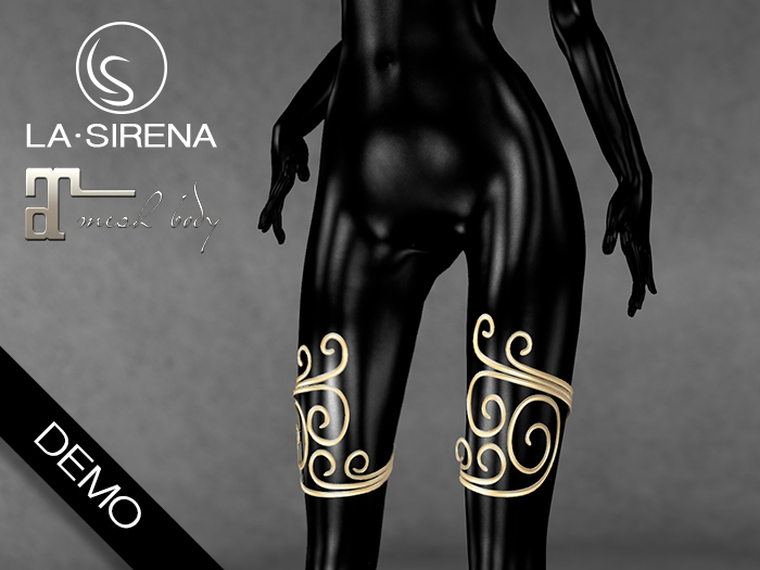 [ LA SIRENA ] DEMO - Kaila Thigh Bands - Infinite Colors - Maitreya Lara ONLY