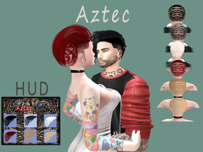 Mary  Aztec hair base